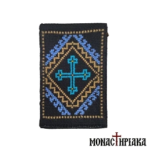 Knitted Neck Wallet Blue