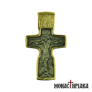 Σταυρός Ασημένιος με τον Εσταυρωμένο