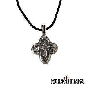 Μεταλλικός Σταυρός Λαιμού Αγία Σκέπη