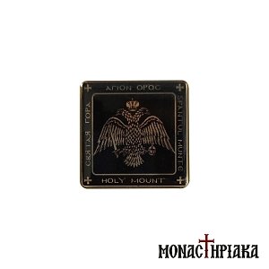 Sticker with the Two Headed Eagle