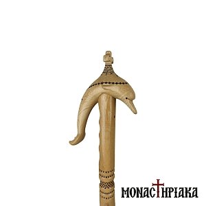 Walking Stick with Shape of a Dolphin