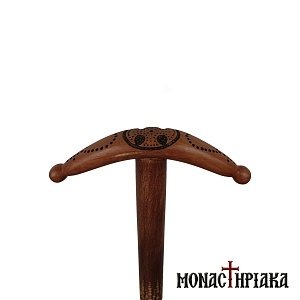 Walking Stick with Carved Decoration