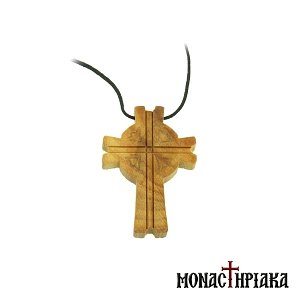 Wooden Cross Necklace