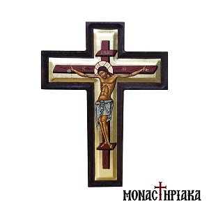 Wooden Cross with Jesus Christ