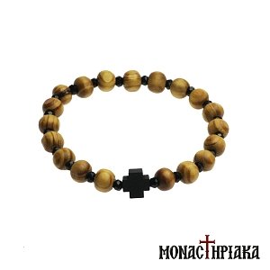 Wooden Prayer Rope with Cross