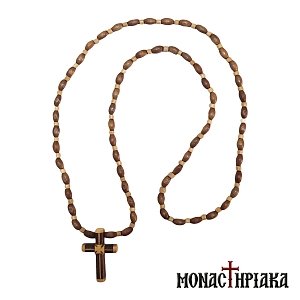 Wooden Black Cross for the Neck