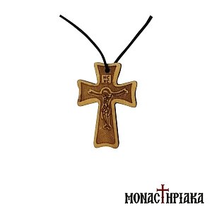 Wooden Cross with the Crucified
