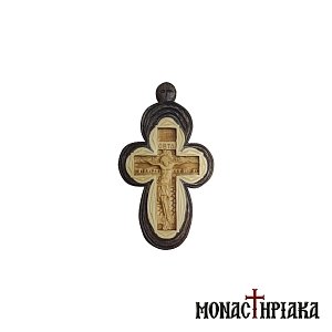 Ξυλόγλυπτος Σταυρός με τη Σταύρωση