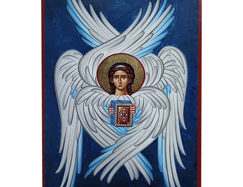 Six winged Seraphim Wooden Iconography From Mount Athos Monastiriaka six-winged-seraphim-wooden-iconography-from-mount-athos-monastiriaka