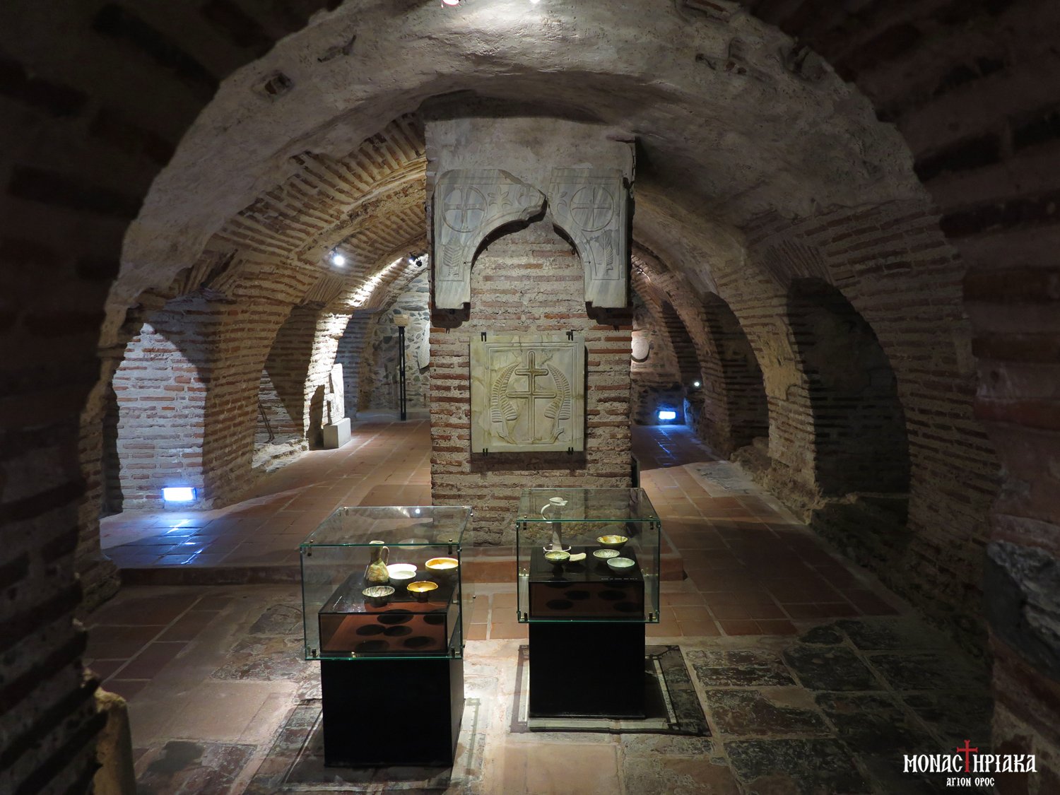 The Crypt and the galleries under the Temple