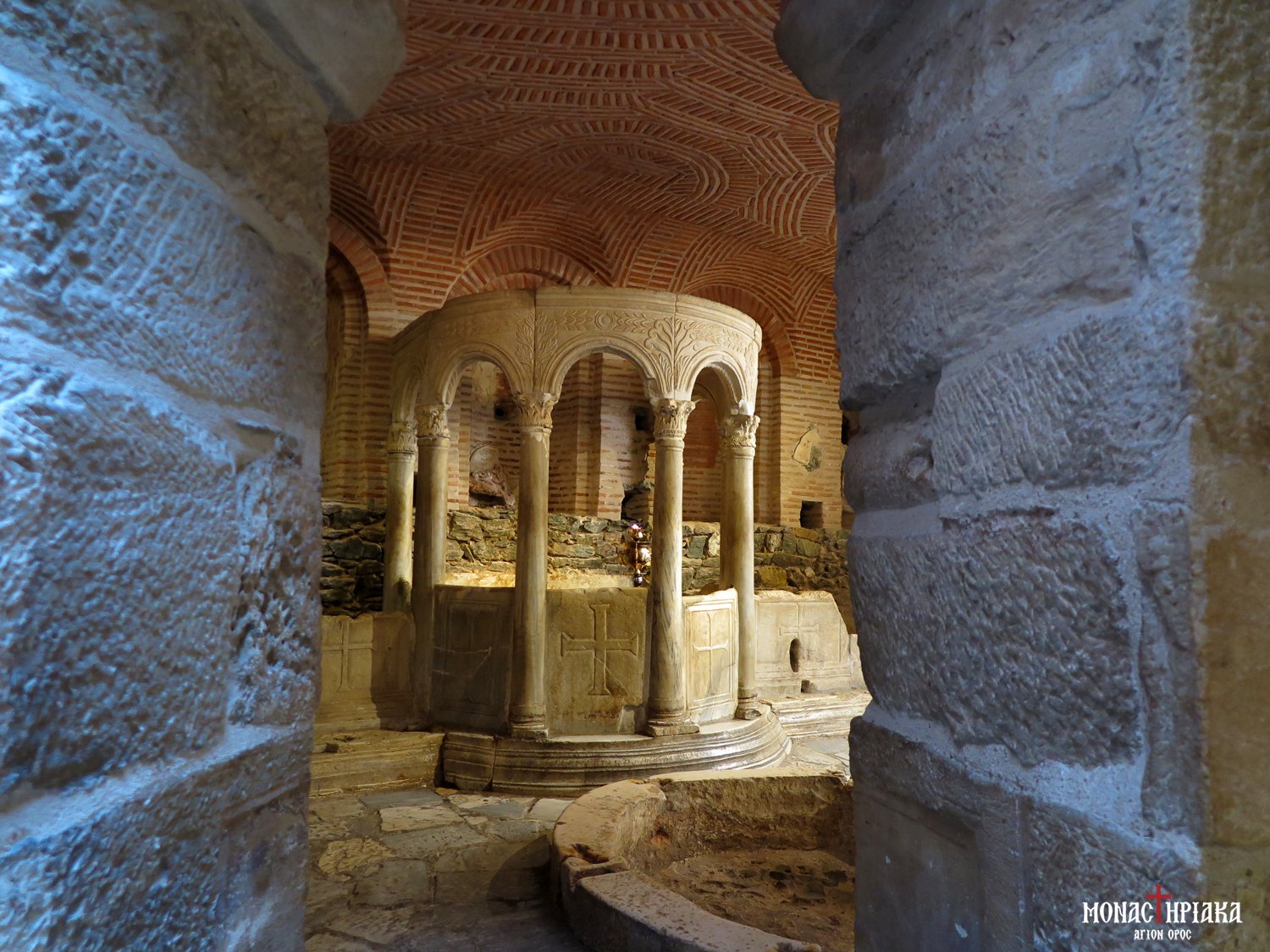 The Crypt and the galleries under the Temple