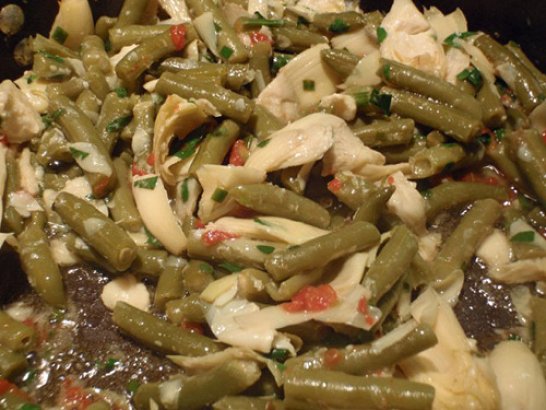 Artichokes with Beans