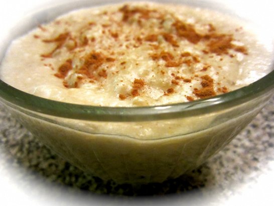 Rice Pudding with Tahini