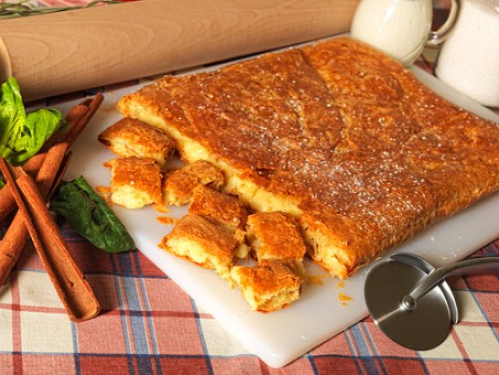 Sweet Bougatsa with Cheese