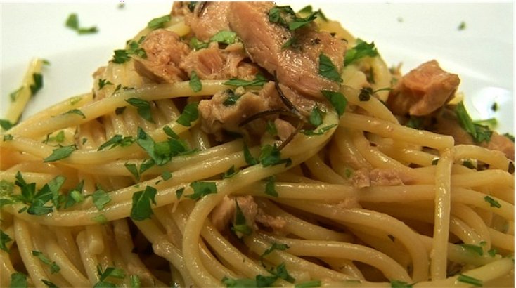 Spaghetti with Tuna