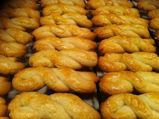 Cookies with Orange and Tahini