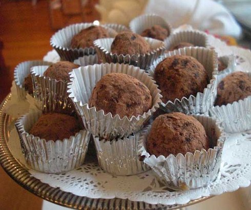 Chocolate Truffles Without Oil