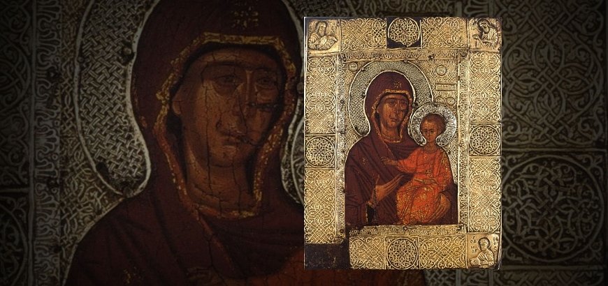 Virgin Mary Eleovrytisa at Monastery of Vatopedi