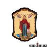 Wooden Magnet with Panagia of Mount Athos
