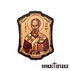 Wooden Magnet with Saint Nicholas