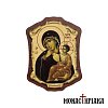 Wooden Magnet with Theotokos Paramythia