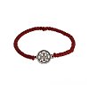 Prayer Rope for the Wrist with Silver Cross