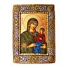 Silver Icon with Saint Anne and Theotokos