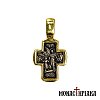 Silver Cross with the Guardian Angel and the Crucified