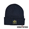 Black Beanie with Byzantine Eagle