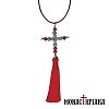 Christian Cross for the Car with Christogram