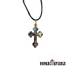 Wooden Cross with Neck Cord in Simple Design