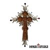 Wood-carved Blessing Cross - Skete of Holy Trinity