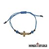 Delicate Bracelet with Metal Cross