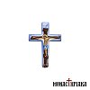 Enamel Cross with the Crucifix
