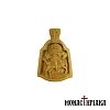 Wood Carved Engolpion with Saint Minas