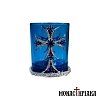 Standing Vigil Lamp with Cross