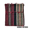 Traditional Handwoven Bag with Multicolored Stripes