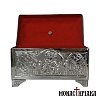 Relicuary in Silver Color with Jesus Christ Blessing