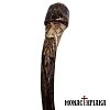 Walking Stick with Face of a Monk