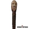 Walking Stick with Face of a Monk