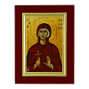 Saint Natalia Icon on Natural Wood