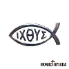 Sticker with Ichthys