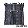 Monk Handwoven Bag in Gray Color