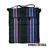 Handwoven Bag with Multicolored Stripes