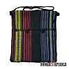 Handwoven Bag with Multicolored Stripes