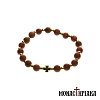 Prayer Rope with Red Crysolite and Cross