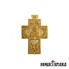 Saint Anthony the Great Wood-carved Cross