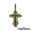Silver Cross with Crucified Jesus Christ