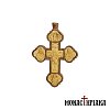 Cross with the Crucifixion, Theotokos Life-Giving Spring, Saints Arsenios and Paisios