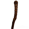 Walking Stick with Face of a Monk